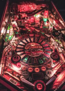 Pinball with Neighbors flyer